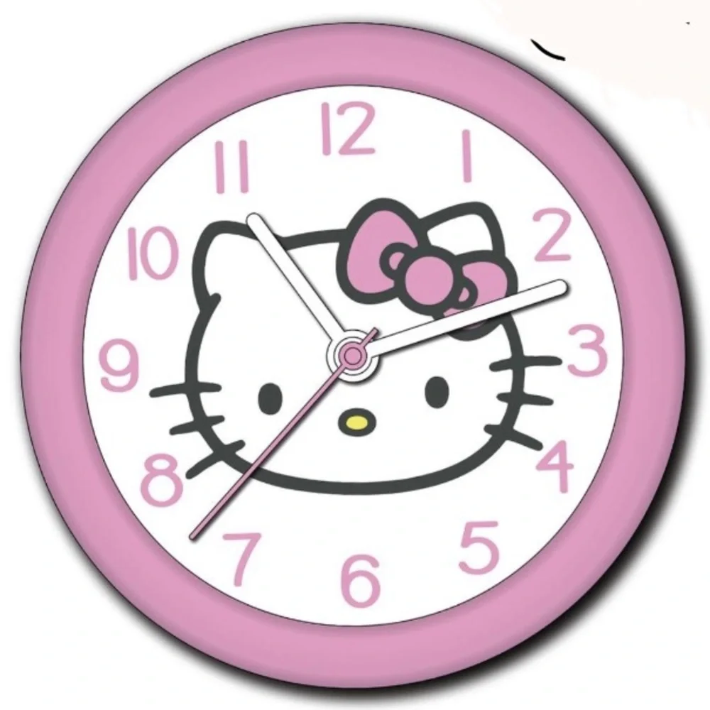 Hello Kitty 10” wall clock, New in original packaging